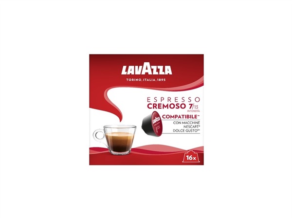 LAVAZZA Dolce gusto espresso cremoso, 16 capsule