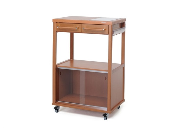 Carrello da Cucina in Legno Benchef Foppapedretti, Noce