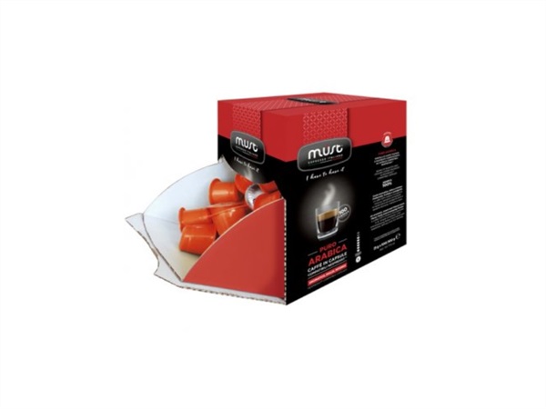 MUST CAPSULE CAFFè NESPRESSO ARABICA PURA 100PZ