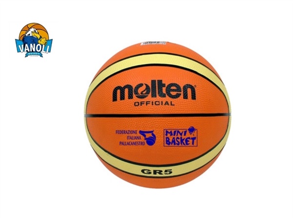 PALLONE BASKET UFFICIALE MINIBASKET BGR5