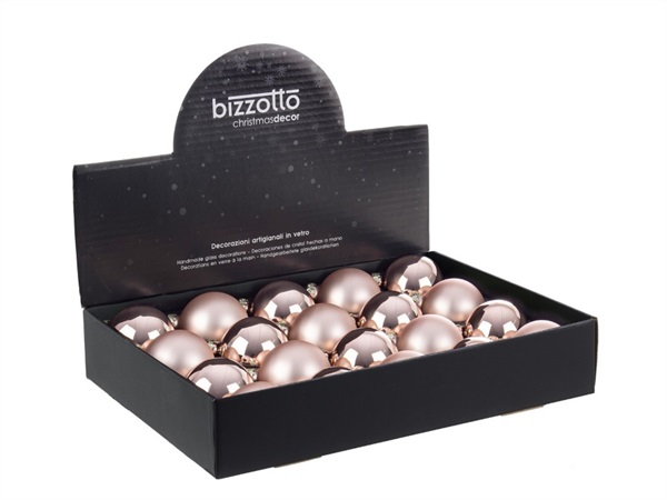 BIZZOTTO Sfera in vetro tapioca Ø 6 cm, colori assortiti