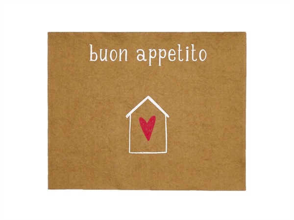 SIMPLE DAY LIVING & LIFESTYLE Tovaglietta Buon appetito, 36x45 cm