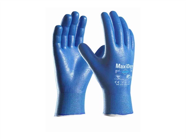 BASE PROTECTION Guanti MaxiDex® 19-007 , rivestimento intero blu