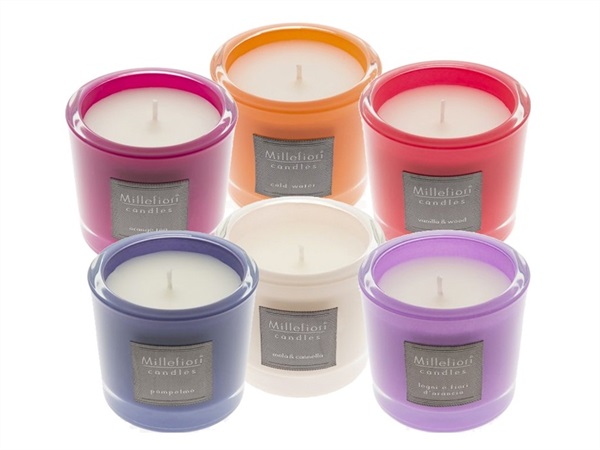 MILLEFIORI CANDELA PROFUMATA GRANDE (MEDIUM) MILLEFIORI CANDLES 300GR