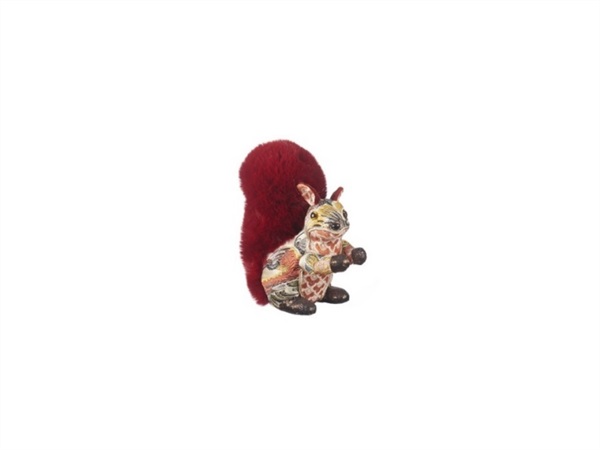 L'OCA NERA Incontri preziosi, scoiattolo piccolo 14,5x7,5x17h cm