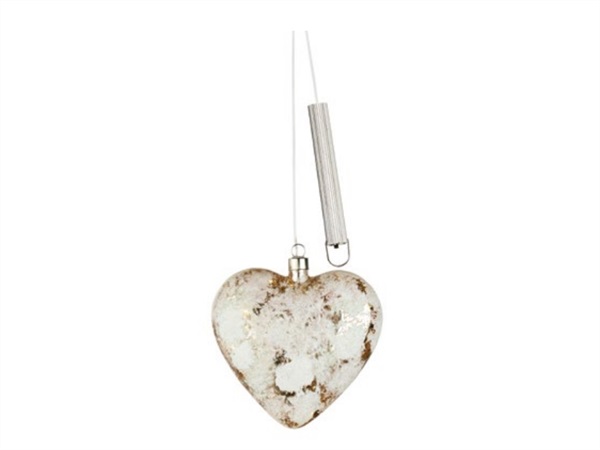 L'OCA NERA Incantesimi, cuore grande con luce led 15xh15 cm