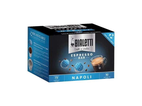 BIALETTI INDUSTRIE Caffè italia, multipack napoli 72 capsule