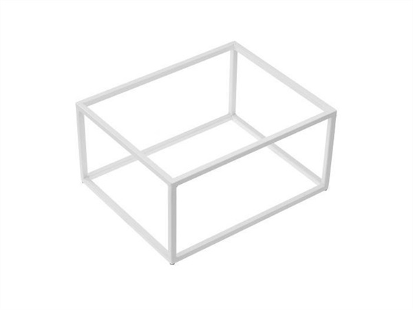 LEONE Stand per buffet bianco in metallo - GN 1/1 53x32,5x16 cm