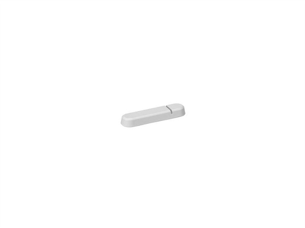 LEONE Supporto per posate in melamina bianco 6 pezzi - 8x2x1 cm