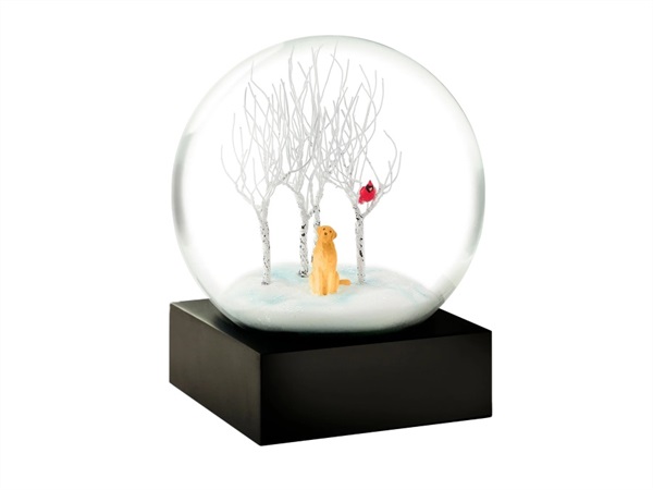 COOLSNOWGLOBES Palla di neve - labrador nei boschi