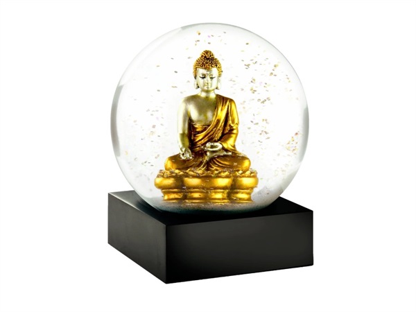 COOLSNOWGLOBES Palla di neve - buddha oro