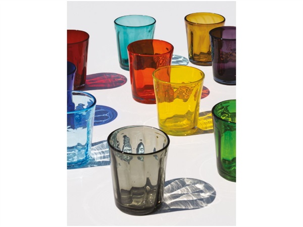 ZAFFERANO S.R.L. Bei, confezione 6 bicchieri, colori assortiti