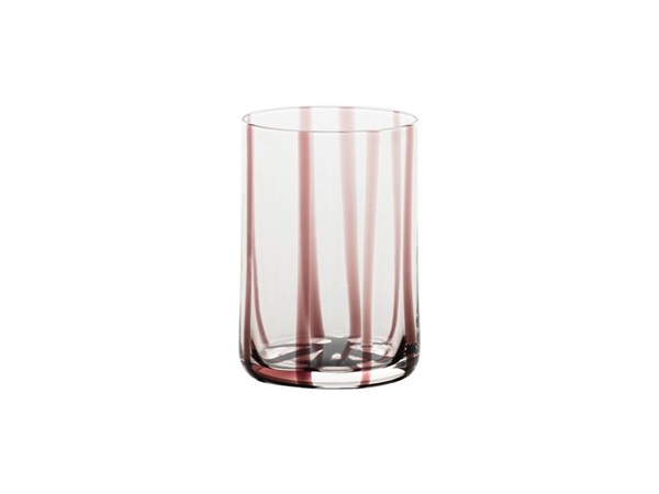 ZAFFERANO S.R.L. Tirache, bicchiere amestista in vetro