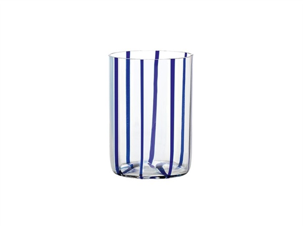 ZAFFERANO S.R.L. Tirache, bicchiere blu in vetro
