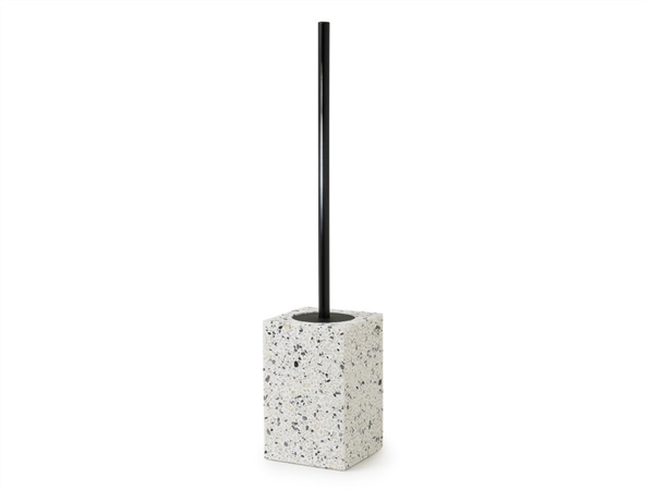 GEDY SPA Zoe, Scopino graniglia di marmo bianco e nero