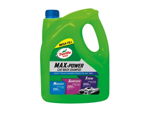 TURTLE WAX Max-Power, shampoo super concentrato - 4000 ml