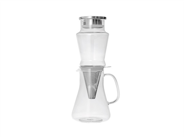 WD LIFESTYLE Set in vetro borosilicato per la preparazione del caffè