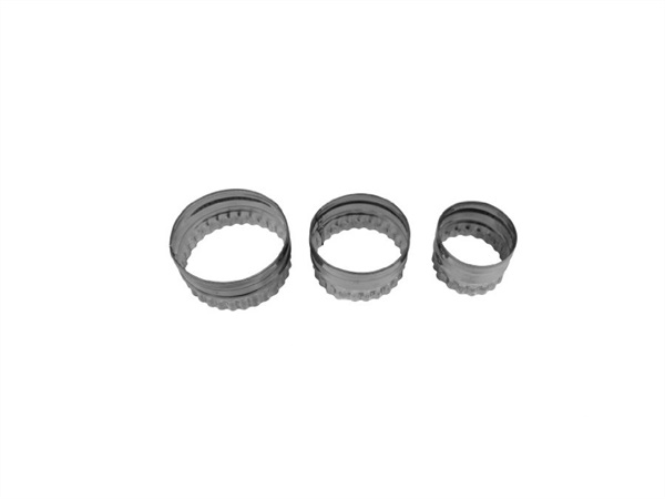 ZENKER Set formine tagliabiscotti Zenker in acciaio inox, 3 pz