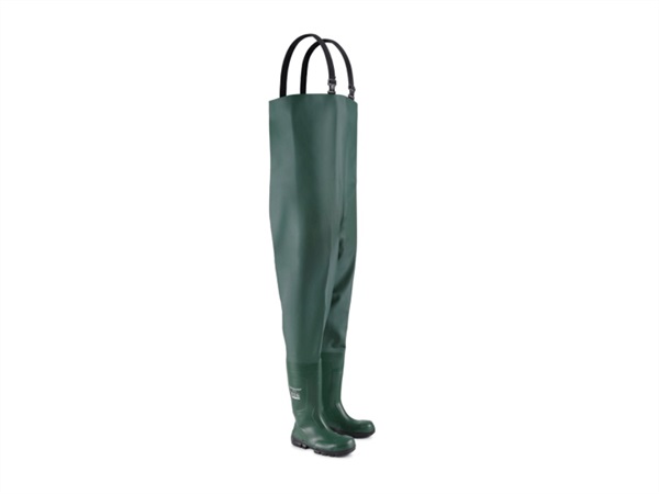 DUNLOP Stivale work-it chest wader full safety, heritage green