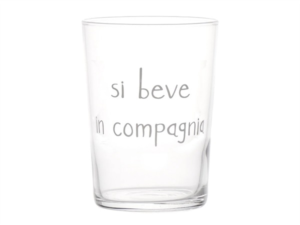 SIMPLE DAY LIVING & LIFESTYLE Bicchiere si beve in compagnia, 50 cl