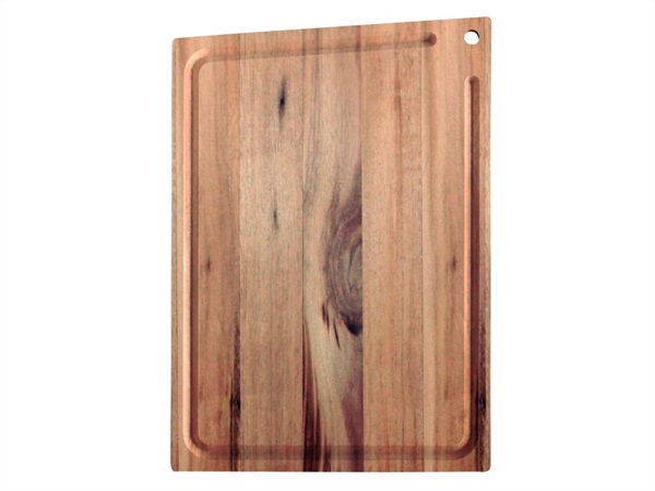 TRAMONTINA Tagliere Rettangolare in Legno con Finitura Naturale, 33x20 cm