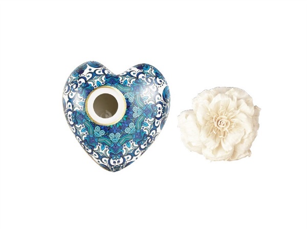 MAROC & ROLL Diffusore cuore Baci Milano - Maroc & Roll I Love Foulard Beatrice, 170 ml