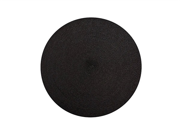 MAXWELL & WILLIAMS Tovaglietta rotonda nera, 38 cm
