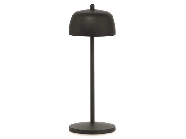 ZAFFERANO S.R.L. Circe pro lampada da tavolo ricaricabile - nero opaco