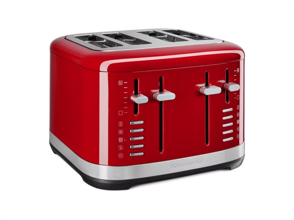 KITCHENAID TOSTAPANE A 4 FETTE - ROSSO IMPERIALE