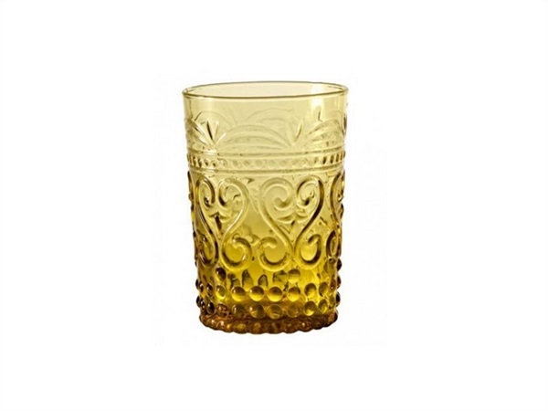 ZAFFERANO S.R.L. Provenzale,bicchiere tumbler rock ambra 27 cl