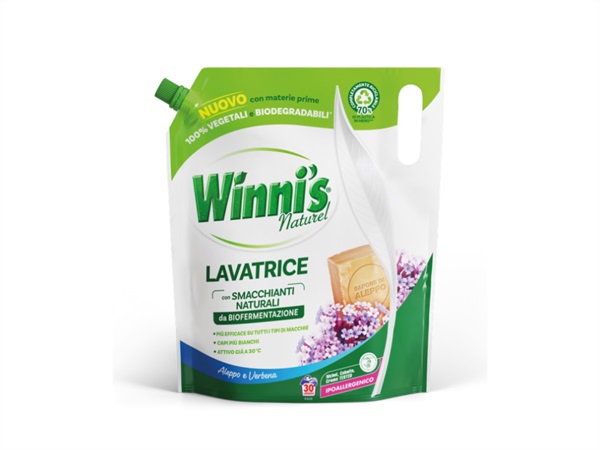 WINNI'S Detersivo lavatrice ecoformato aleppo e verbena, 1,35 Lt