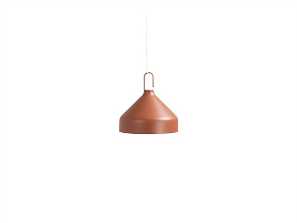 ZAFFERANO S.R.L. Amelie, lampada a sospensione ricaricabile - terracotta