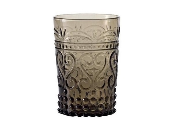 ZAFFERANO S.R.L. Provenzale,bicchiere tumbler rock grigio 27 cl