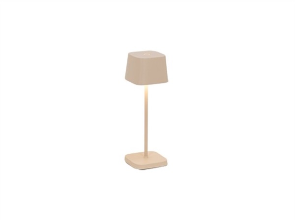 ZAFFERANO S.R.L. Ofelia micro pro, lampada da tavolo ricaricabile - sabbia