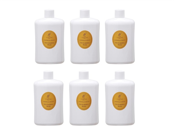 HYPNO CASA Profumo lavatrice concentrato Oro & Mirra Wash 400 ml, 6 flaconi