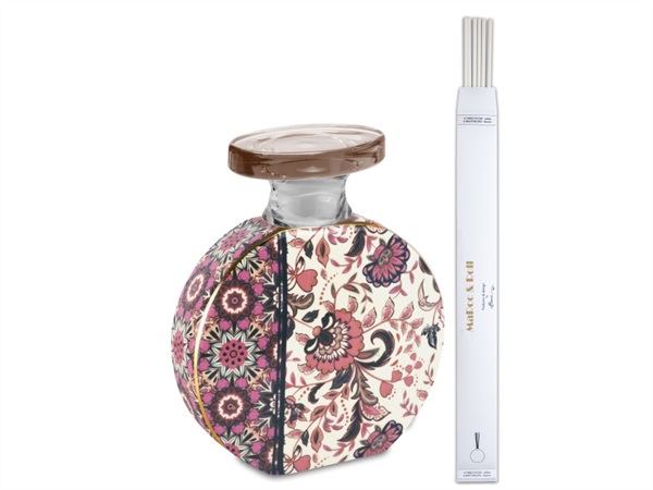 MAROC & ROLL Bottiglia diffusore baci milano - Maroc & Roll bouquet foulard Giada Magnum, 3,5 lt