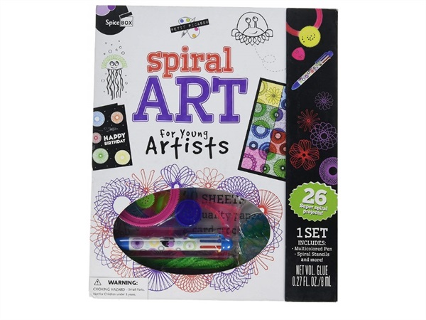 SPICE BOX Spiral art