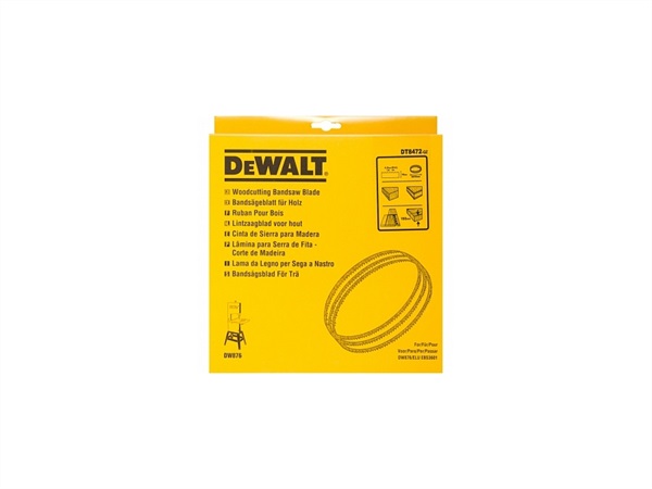 DEWALT LAMA PER SEGA A NASTRO DT8472