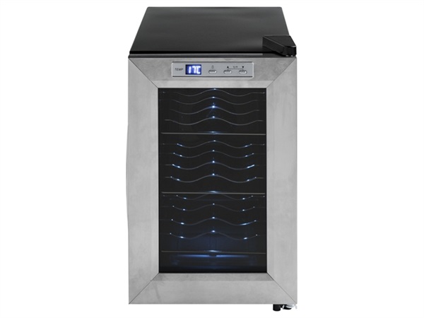 BRANDANI GIFT GROUP S.A.S. FRIGO CANTINA TECHNO COLLECTION 6 BOTTIGLIE IN ACCIAIO INOX BRANDANI
