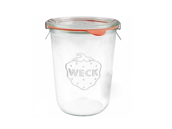 Vasetto per cottura sottovuoto Weck, completo di coperchio e guarnizione 850 ml