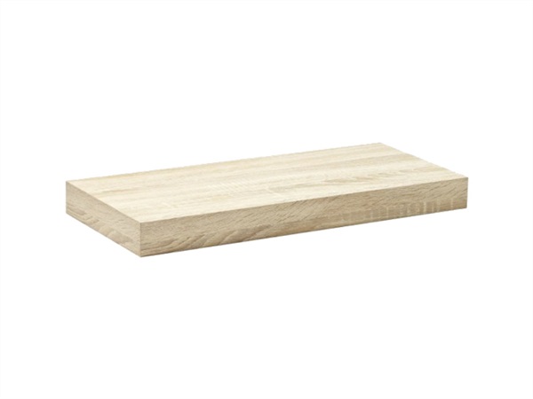 PIRCHER Big boy, mensola in legno, 57x25x5 cm, rovere vintage