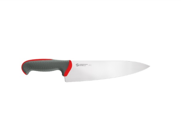 AMBROGIO SANELLI Tecna colore - coltello trinciante cuoco, rosso, 30 cm