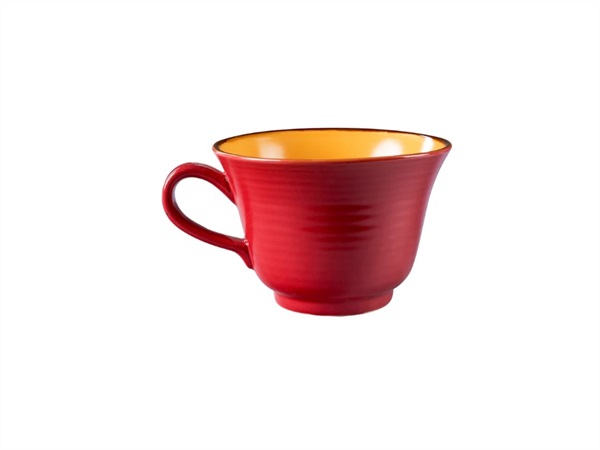 NOVITA' HOME Mediterraneo, tazza colazione rosso