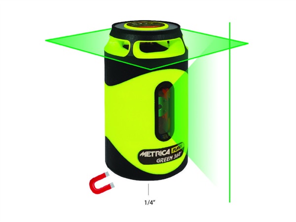 METRICA Laser flash green 360°