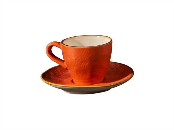 NOVITA' HOME Mediterraneo, tazza caffè con piattino jaffa