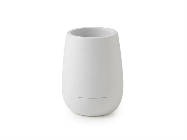 GEDY SPA Kira, portaspazzolini bianco matt