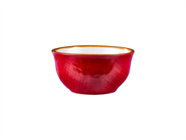 NOVITA' HOME Mediterraneo, ciotola pinzimonio rosso