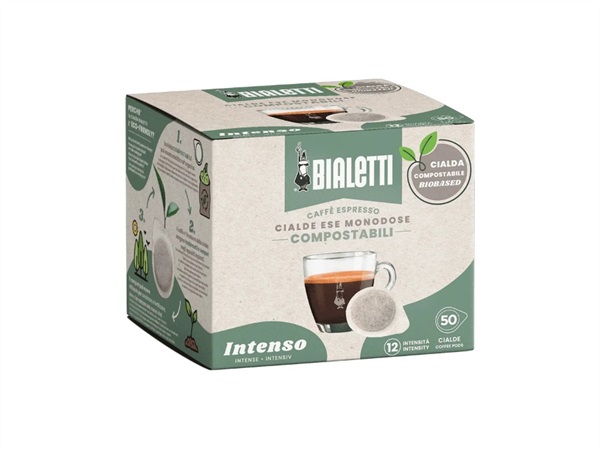 BIALETTI INDUSTRIE Box 50 Cialde Espresso Monodose Intenso