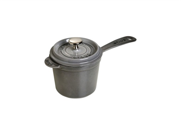 STAUB Cocotte alta con coperchio diam. 18 cm grigio grafite