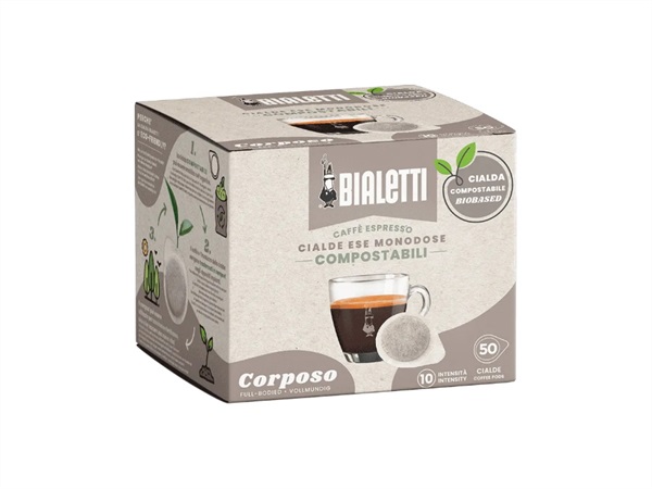 BIALETTI INDUSTRIE Box 50 cialde espresso monodose corposo